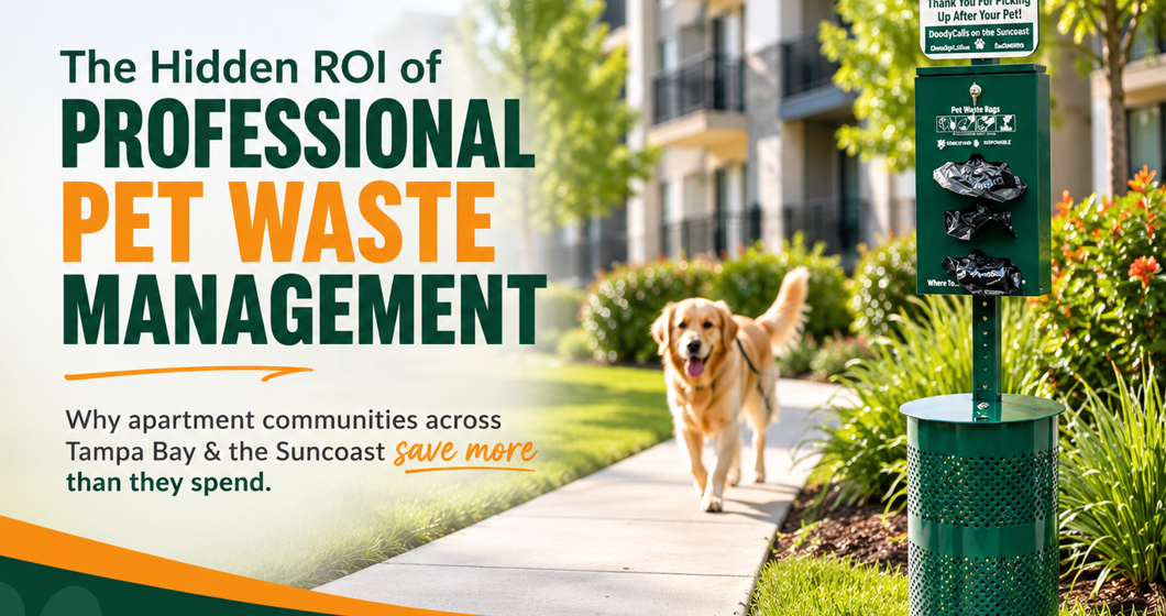 The Hidden ROI of Professional Pet Waste Management for Apartment Communities in Tampa Bay & Florida's Suncoast
